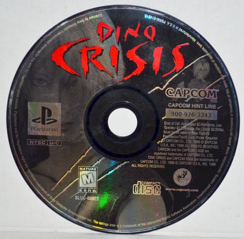 Dino crisis sony playstation - dino, (sony